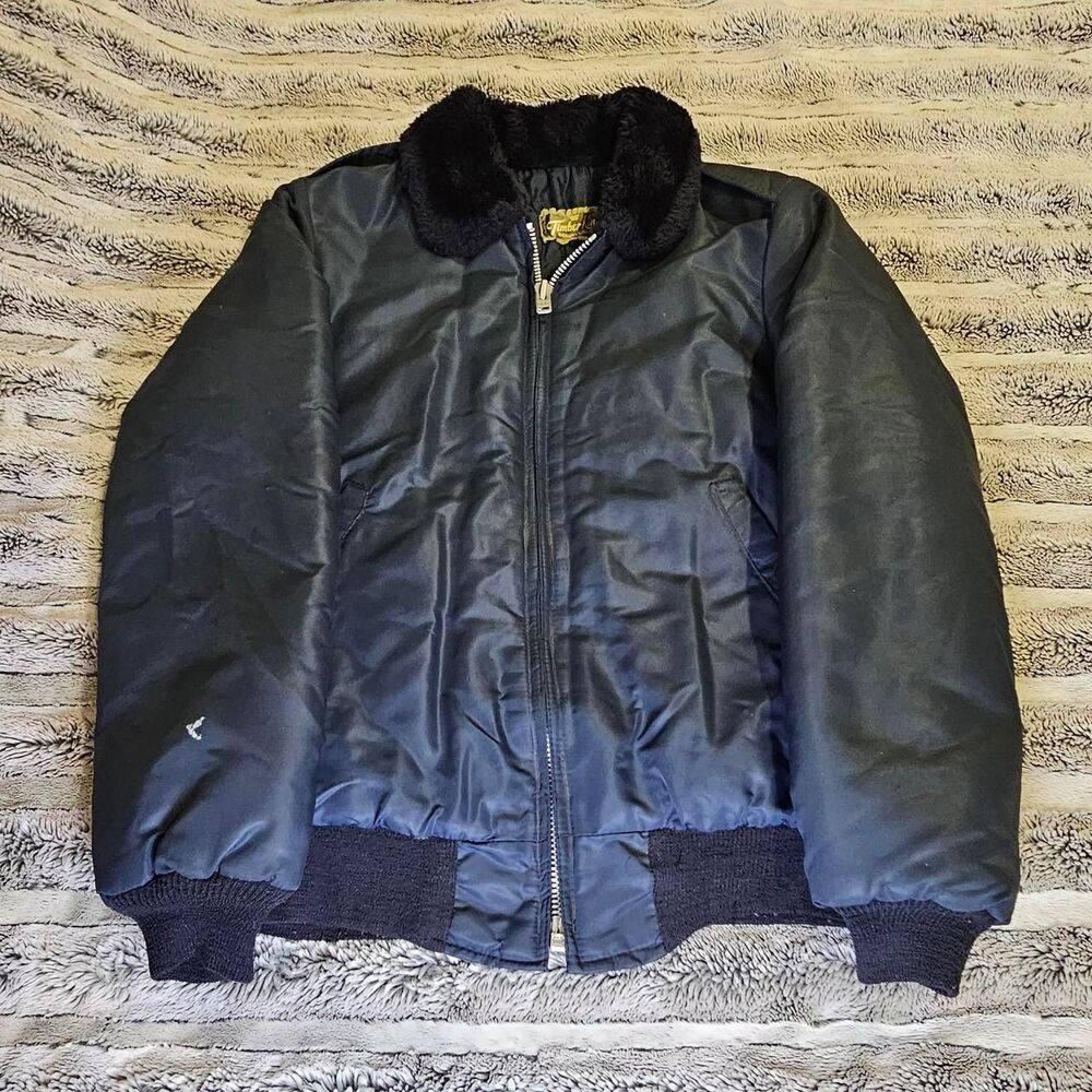 Unbranded Men's Navy and Black Jacket